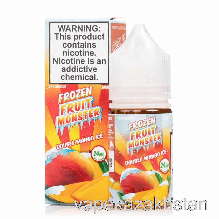 Vape Kazakhstan ICE Double Mango - Frozen Fruit Monster Salts - 30mL 48mg